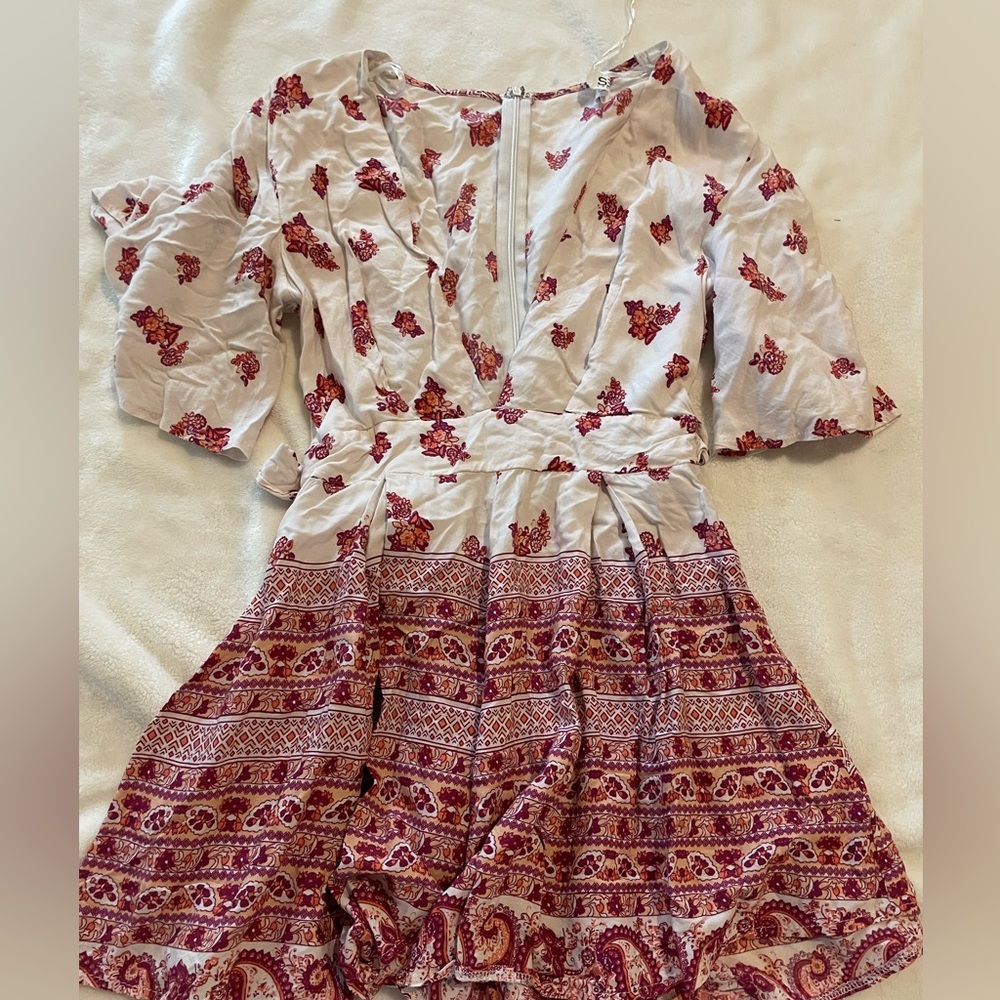 LF romper -boho - like new
